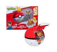 Pokemon Toupie De Combat Avec Lancer Poke Ball Eevee Jazwares 76868