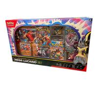Pokemon Trading Card Game Mega Lucario Ex Figure Collection Premium Spanish Multicolore Enfants