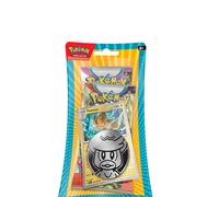 Pokemon Trading Card Game Pawmot Blister Scarlet&violet 2 Envelopes Jaune Enfants