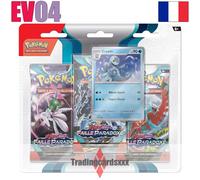 Cartes Pokémon EV04 - Pack 3 Boosters - ASMODEE - Modèle Aléatoire