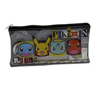 CYP BRAND Pokemon Trousse avec matériel Scolaire, Trousse à Crayons, règle, Gomme, Taille-Crayon, Multicolore, Produit Officiel