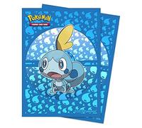 Pokémon Ultra Pro - Lot de 65 Manchons de Protection Standard pour Jeux de Cartes Épée et Bouclier Galar Starters Sobble, E-15361, Multicolore