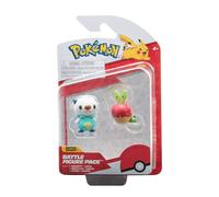 Pokémon Valeur de la Figurine de Combat - Oshawott & Applin