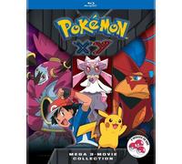 Pokemon Xy Mega 3-Movie Collection [Blu-Ray] Eco Amaray Case