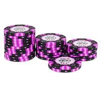 POKEO Rouleau de 25 jetons Deluxe 100$