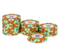 POKEO Rouleau de 25 Jetons Deluxe 5$