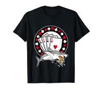 Poker Chanceux - Joueur De Poker Au Texas Holdem T-Shirt