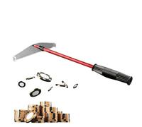 Poker Chip Rake - Retractable Stick Pusher | Collector, Metal Supplies, Chips Harrow Portable Dice Putter Stick, Easy Use Card Game Accessories For Tables