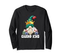 Poker GNOME Love Las Vegas Trip for Gambler and Casino King Manche Longue
