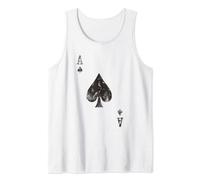 Poker Graphics Aces Spades Symboles As de pique Débardeur