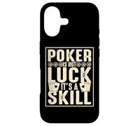 Poker is Not Luck Its A Skill Coque pour iPhone 17