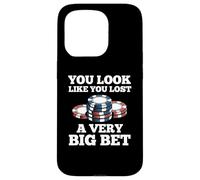Poker Player Cards Joueur de Cartes Drôle Casino Vintage Coque pour iPhone 15 Pro