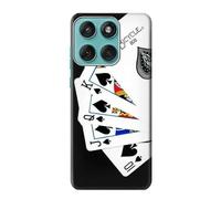 Poker Royal Straight Flush Etui Coque Housse pour Motorola Edge 60 Fusion
