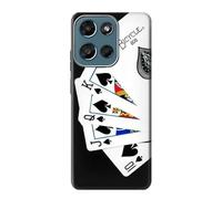 Poker Royal Straight Flush Etui Coque Housse pour Motorola Moto G (2026), G Play (2026)