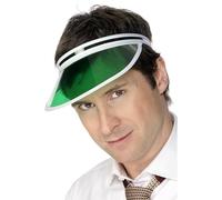 Smiffy's Viseur de poker Poker Visor vert