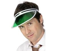 Poker Visor, Unisex One Size Vert
