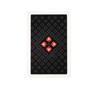 POKERSTARS - Jeu de Cartes Black Diamond Fade - Cartes de Poker 100% Plastique Bicolores - Résistantes et imperméables - Jeu Haut de Gamme pour Texas Hold'em, Jeux à Domicile et collectionneurs