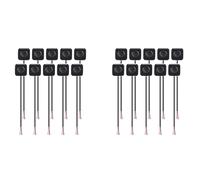 PokFhgur 20 Mini Interrupteur Marche/Arrêt à Bouton-Poussoir Momentané 12 V/24 V, en, Installation Facile pour Expérience Électronique