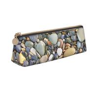 POKIKKJH Pretty Stones Trousse à crayons pour l'école et les fournitures scolaires - Sac de rangement avec fermeture éclair - Petit sac à stylos - Convient pour les filles et les garçons du collège,
