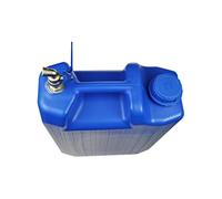 POKM Toolsmarket GmbH Bidon à eau étroit pour le camping avec robinet galvanisé Bleu 20 l