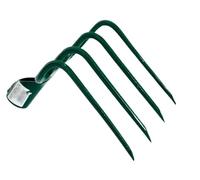 pokm toolsmarket Pioche à fumier 4 dents 190 mm - Pioche à pommes de terre et pioche - Modèle robuste - Fabriqué dans l'Union Européenne