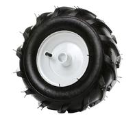 pokm toolsmarket - Roue universelle 13x5.00-6 pour motoculteur/fraiseuse de sol - Ø25 mm Trou d'essieu - Utilisable à gauche et à droite