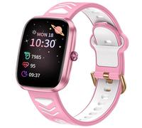 POKUJNFY Montre Connectée Enfant Fille Garcon 1.75 Pouces Fitness Montres Podomètre 20 Modes Sportifs Calories Tracker de Fréquence Cardiaque du Sommeil Réveil avec/sans APP 5-15 Années Vieux