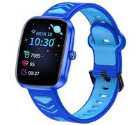 POKUJNFY Montre Connectée Enfant pour Garçons Filles Enfants 1,75 Pouces Fitness Montre Podometre 20 Modes Sportifs Calories Dormir Montre Fréquence Cardiaque Réveille Jeux avec/sans APP