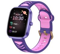 POKUJNFY Montre Connectée Enfant pour Garçons Filles Enfants 1,75 Pouces Fitness Montre Podometre 20 Modes Sportifs Calories Dormir Montre Fréquence Cardiaque Réveille Jeux avec/sans APP