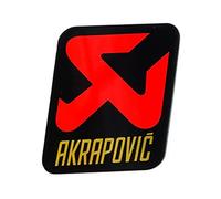 POKVEA Decal d'autocollant de Moto en Aluminium 3D for décoration de Moto de Silencieux d'échappement akrapovic (Color : Square 8cm)