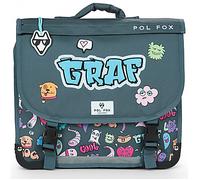 Pol Fox Cartable CARTABLE 38 CM STREET ART in Gris Unique