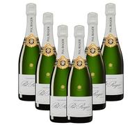 Pol Roger Brut Réserve - Lot de 6 bouteilles de 75 vec étuis - Champagne