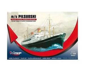 Pol. Trans-atlantic Pas. Ship Pilsudski - 1:500e - Mirage Hobby G