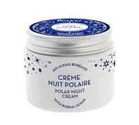 Polåar - Crème Anti-âge Nuit Revitalisante Nuit Polaire aux Algues Boréales - Lisse rides et ridules, Détoxifie, Régénère - Tous types de peau - 95% Naturel, Vegan, Made in France - 50 ml