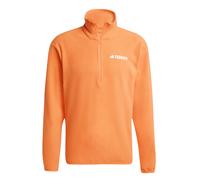 Adidas Multi Essentials Half Zip Fleece Orange S Homme