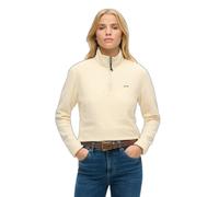 Polaire 1/2 zip courte femme Superdry Beige XL