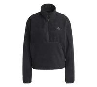 Adidas City Tech High Pile Half Zip Fleece Noir S Femme