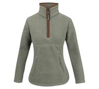 Polaire 1/2 zip femme Jack Pyke Sherpa Vert L