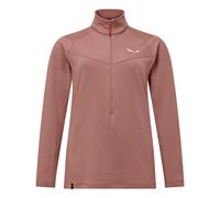 Salewa Puez Cammino Polarlite Half Zip Fleece Rose XS Femme