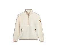 Polaire 1/2 zip femme Superdry Active Blanc S