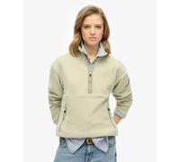 Superdry Active Half Zip Sweatshirt Beige XS Femme