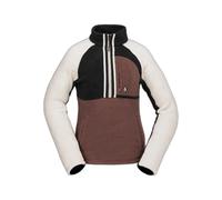Polaire 1/2 zip femme Volcom Blanc L