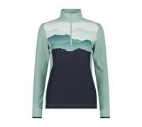 Polaire 1/2 zip imprimée femme CMP Softech Vert M