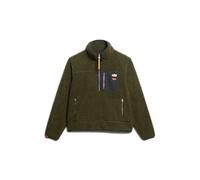 Superdry Polaire 1/2 zip rétro vintage femme Vert S