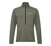 Salewa Veste polaire Puez Cammino PL à demi-zip Taille 46 Vert délavé
