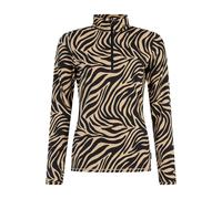 Polaire 1/4 zip femme Protest Esher Marron L