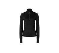 Super.natural Tundra175 Half Zip Long Sleeve T-shirt Noir 2XL Femme