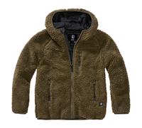 Brandit Teddy Jacket Vert,Marron 122-128 cm Enfants