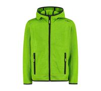 Polaire à capuche enfant CMP Knit-Tech Vert 10 ans