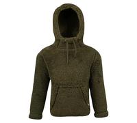 Polaire à capuche enfant Jack Pyke Sherpa Vert 11/12 ans